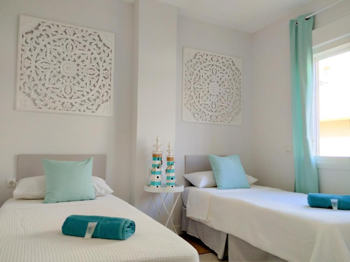 Pena Beach 3 Bedroom Duplex, Bbq, Pool, Sea Views, Benalmádena Eksteriør bilde